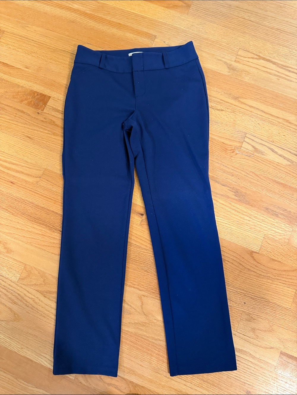 Michael Michael Kors Women's Blue Straight-Leg Work Pants size 10